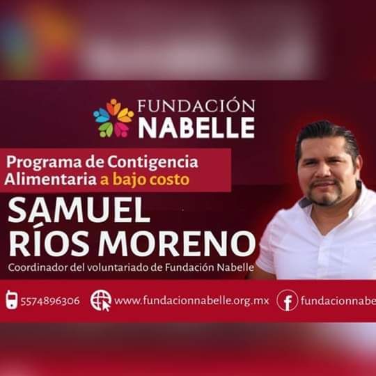 La "Fundación Nabelle" sigue apoyando con abasto a bajo costo,  barrios y colonias de Chicoloapan en apoyo a la gente más vulnerable 
