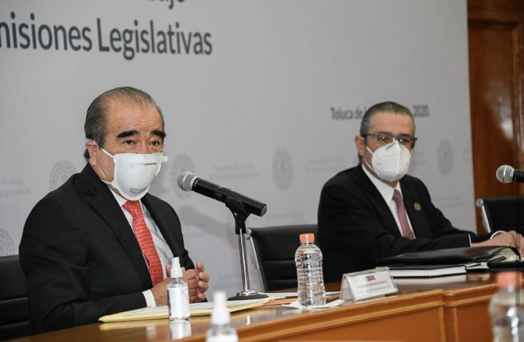 Recibe Legislatura mexiquense informe anual de labores de la Fiscalía General de Justicia 