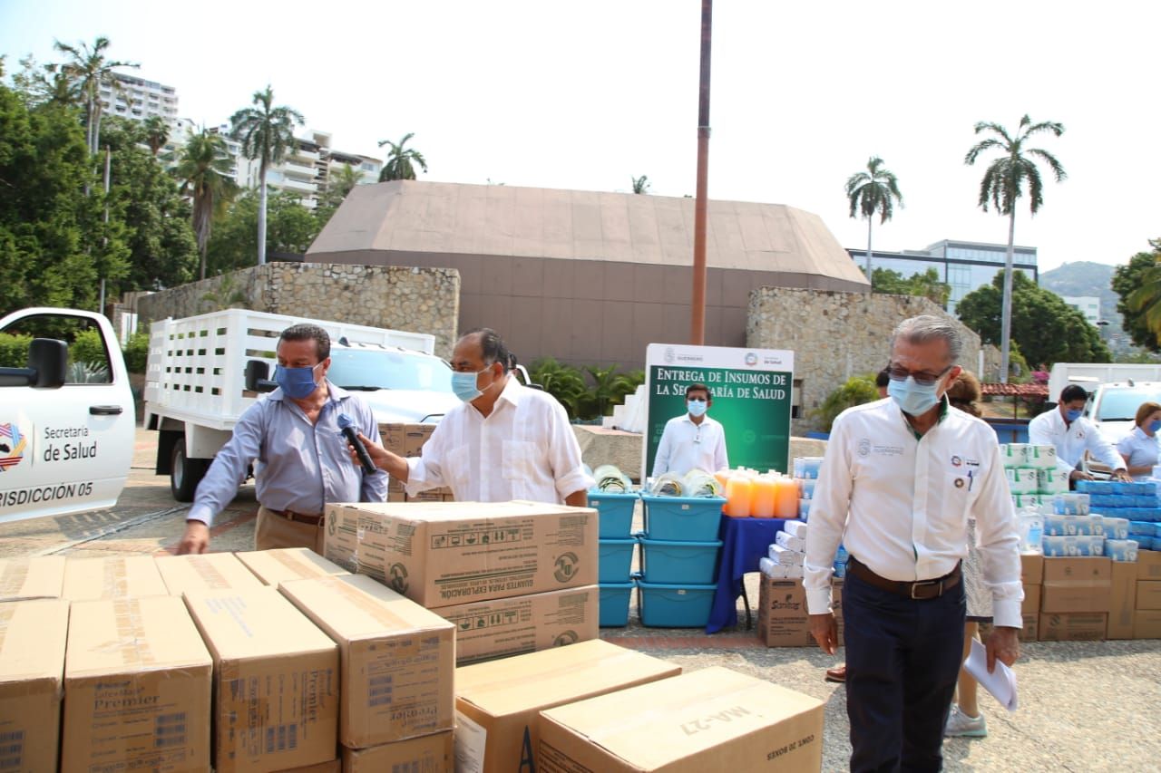 Fortalece HAF a hospitales de Guerrero con la entrega de millones de insumos