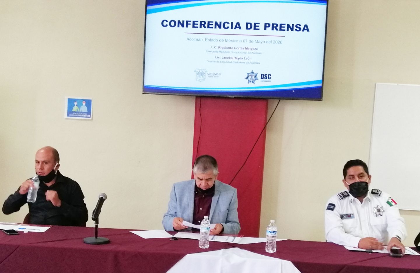 Gobierno de Acolman anuncia que iniciará denuncia penal por omisión de funciones en contra de ministerio público Federal de Texcoco 