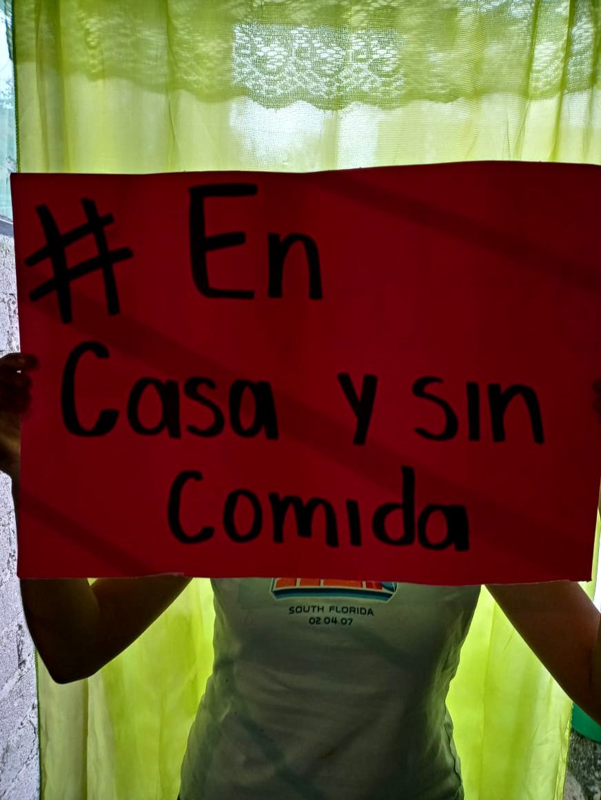 En Ixtapaluca  en casa y sin comida, claman apoyo del gobierno federal y estatal