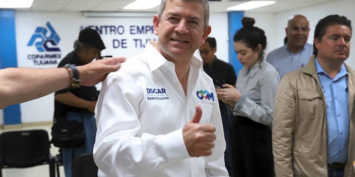 Oscar Vega va por gubernatura de Baja California
