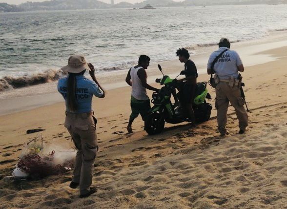 Cumple el Gobierno de Acapulco compromiso de proteger a la población; evita invasión de playas cerradas por el COVID-19 