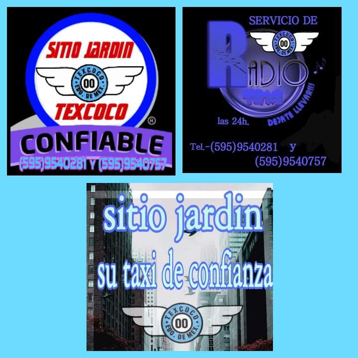 Taxi sitios Jardín Texcoco seguro  y servicio las 24 horas , con prevención sanitaria contra  el Covid-19 