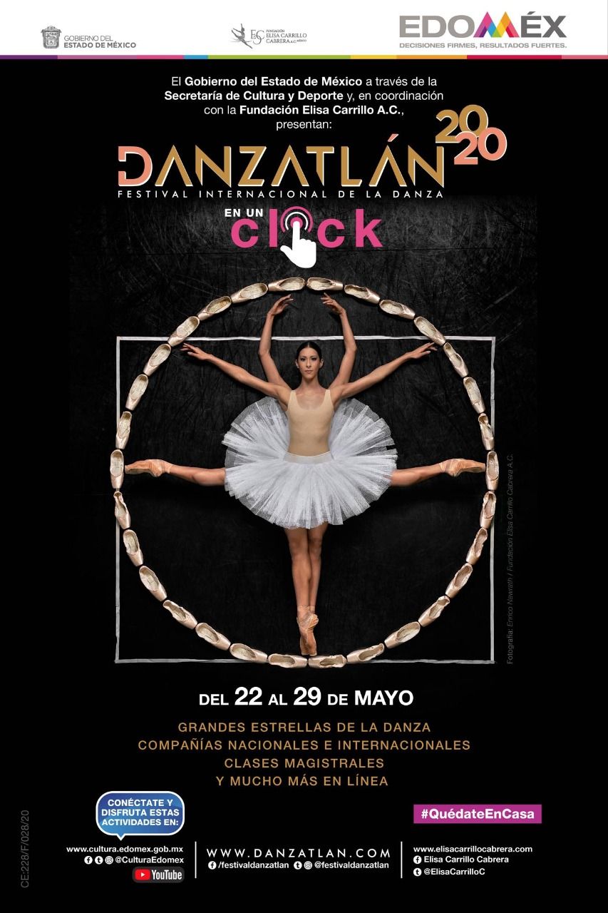 Anuncian tercera edición de Danzatlán. Festival Internacional de la Danza en un Click