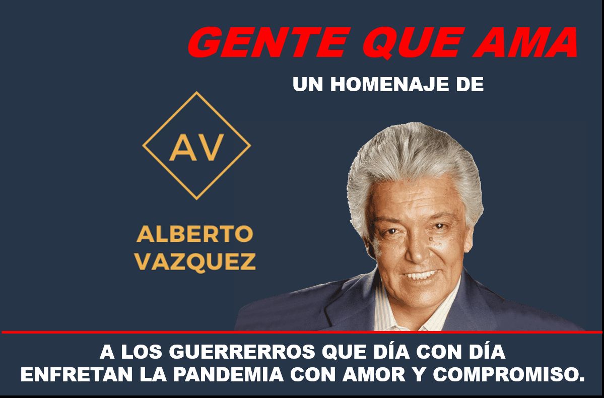 Alberto Vázquez. Un homenaje a la sociedad y trabajadores de la salud en su lucha contra el COVID 19