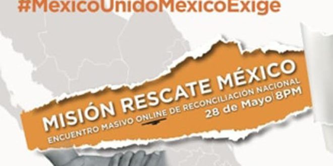 Tras fracaso de Frente Anti-AMLO, ahora panistas impulsan "Misión Rescate México" 