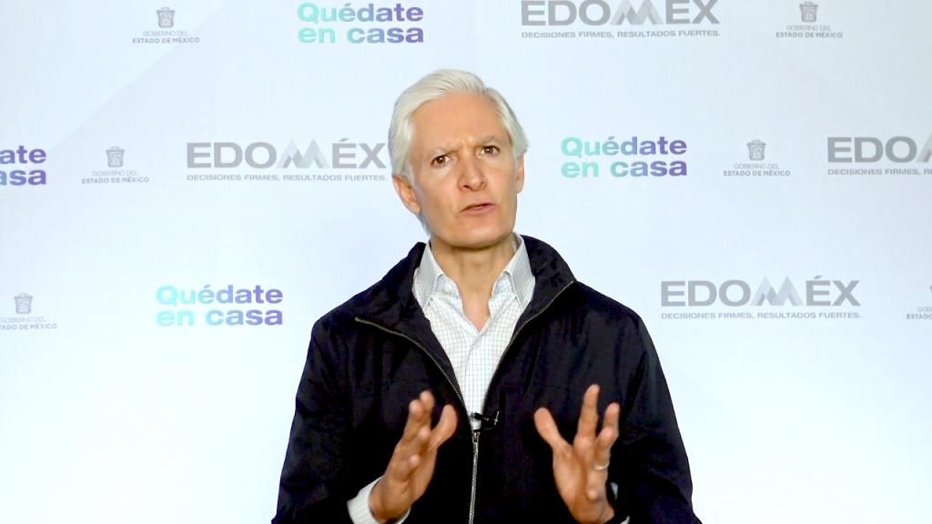 Alfredo del Mazo reitera que el Edoméx se mantiene en la etapa de máximo riesgo de contagio por covid-19 y aún no se pueden retomar las actividades 