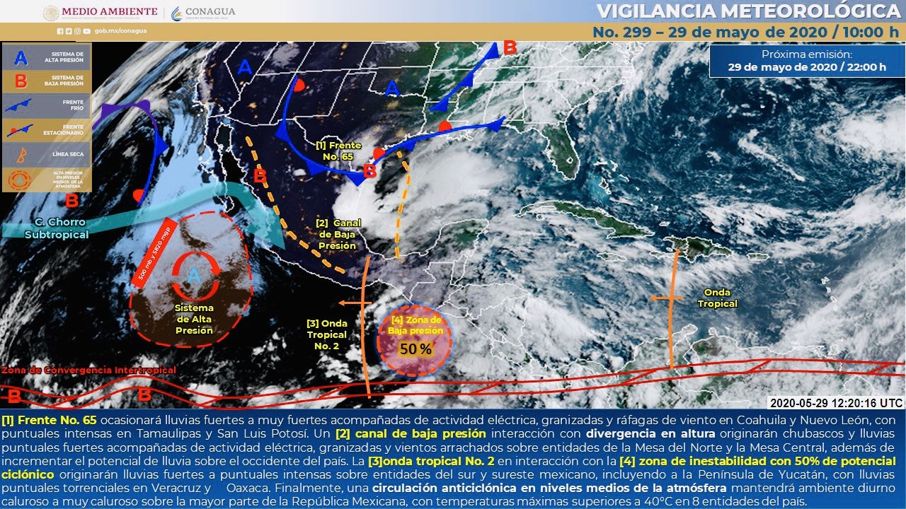 Habrá lluvias y un posible ciclón, para la próxima semana en Acapulco 