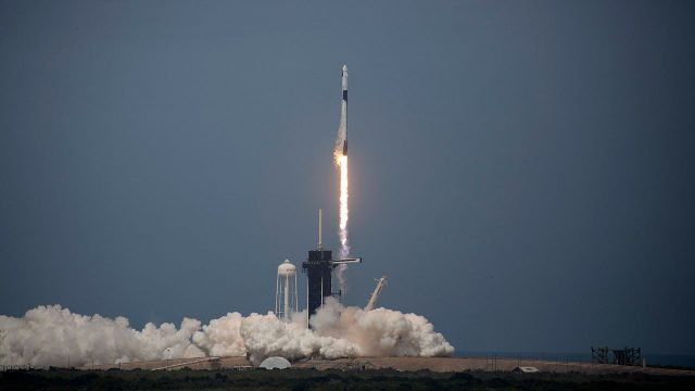Despega con éxito ahora sí la nave de SpaceX
