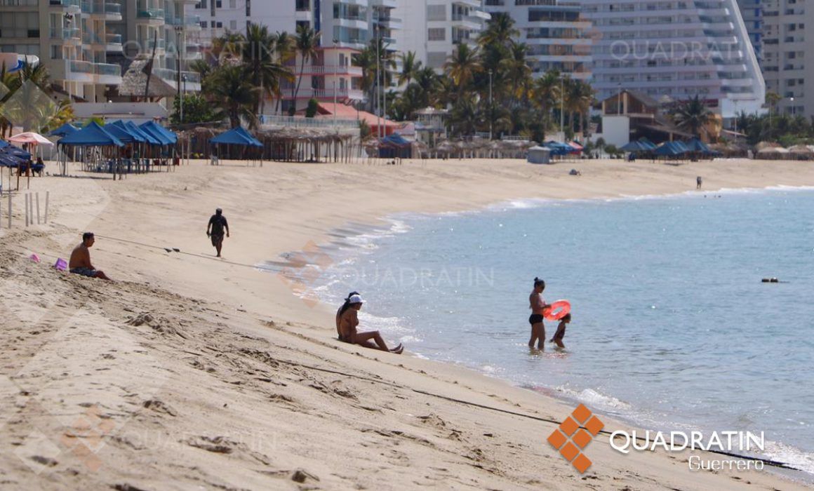 Acapulco al 3.3% de ocupación hotelera pese a extensión de confinamiento