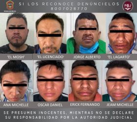 Detienen a banda de extorsionadores operaban en Nezahualcóyotl, Chimalhuacán y Chalco