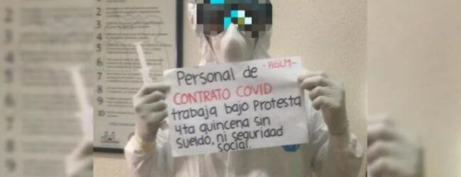 Personal contratado por pandemia en Sinaloa continúa sin recibir pago