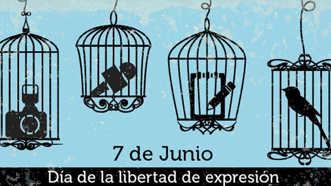 Tradicionalmente el 7 de junio se  
ha celebrado el ’Día de la Libertad de Prensa’, hoy no hay nada o muy
poco se celebrar
