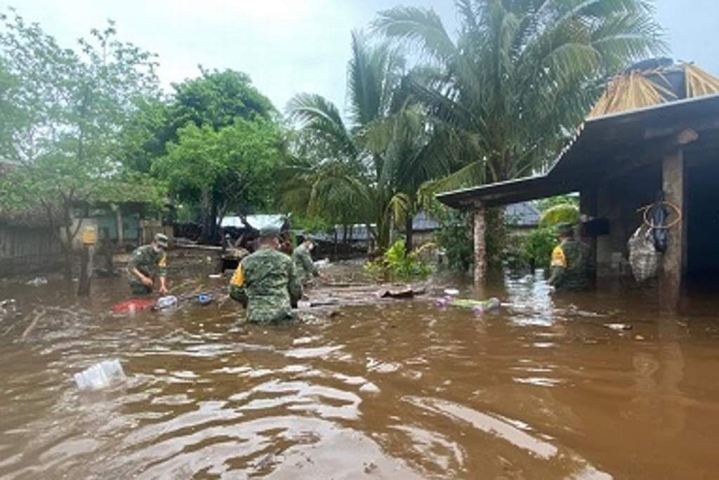 CNPC emite declaratoria de emergencia por lluvias en Quintana Roo, Tabasco y Yucatán