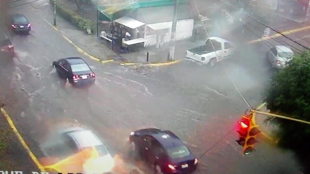 A pesar del intenso aguacero que cayó en Atizapan de Zaragoza funcionó el plan de Prevención 