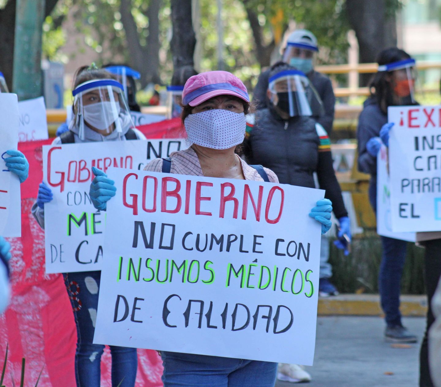 Médicos de Chimalhuacán en riesgo de contraer COVID-19 debido a la falta de insumos