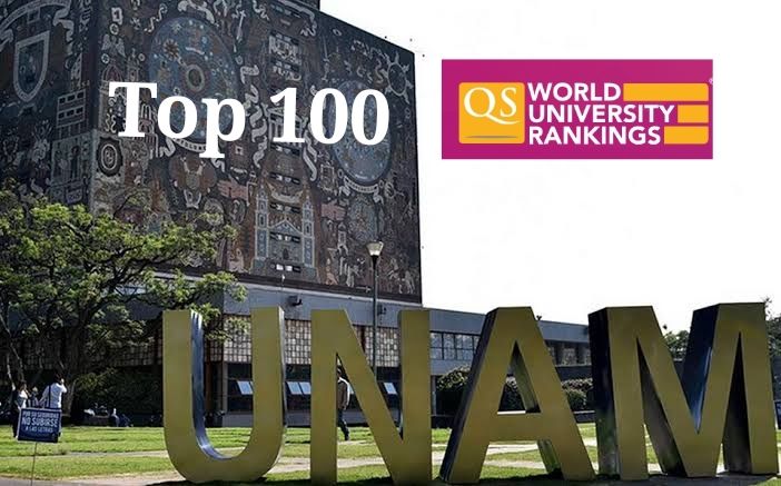 Por vez primera, la UNAM es considerada dentro de las mejores 100 del mundo 