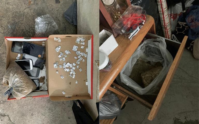 Desmantelan punto de venta de droga en Naucalpan