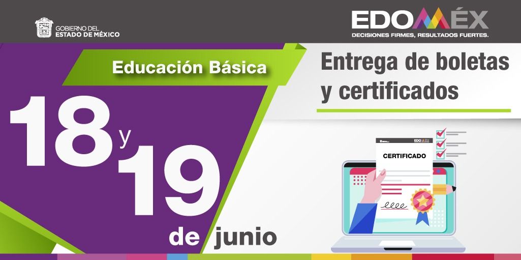 Entrega GEM boletas y certificados escolares de educación básica de manera electrónica 