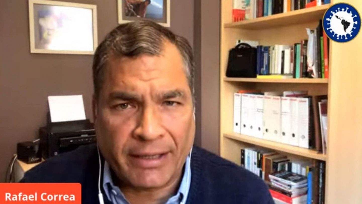 Pandemia, bofetada para soberbia de humanidad: Rafael Correa