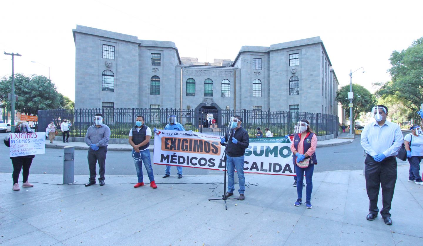 Chimalhuacán alcanza acuerdo con la federación y el estado para dotar de mejores insumos a hospitales