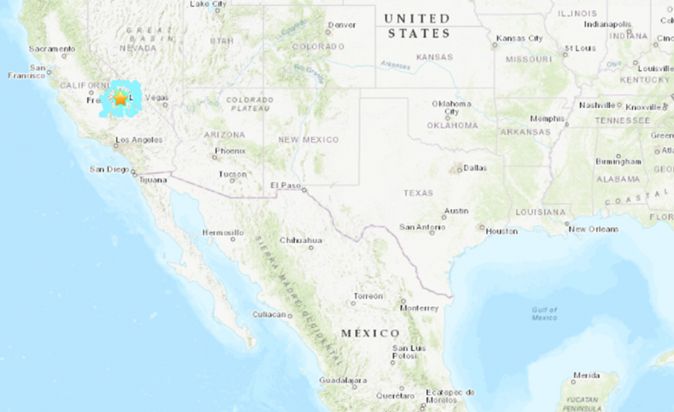 Sismo de magnitud 5.8 sacude California