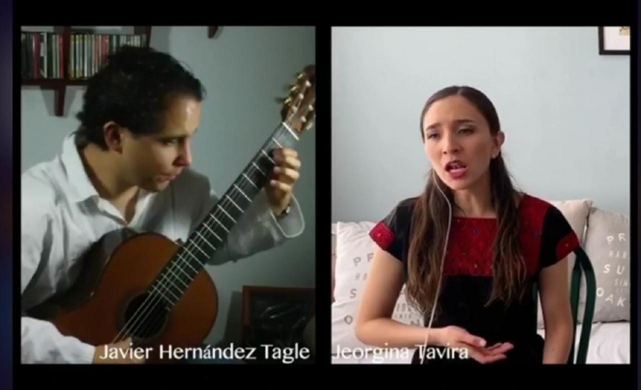 Interpreta dúo voz entre cuerdas música de Federico García Lorca