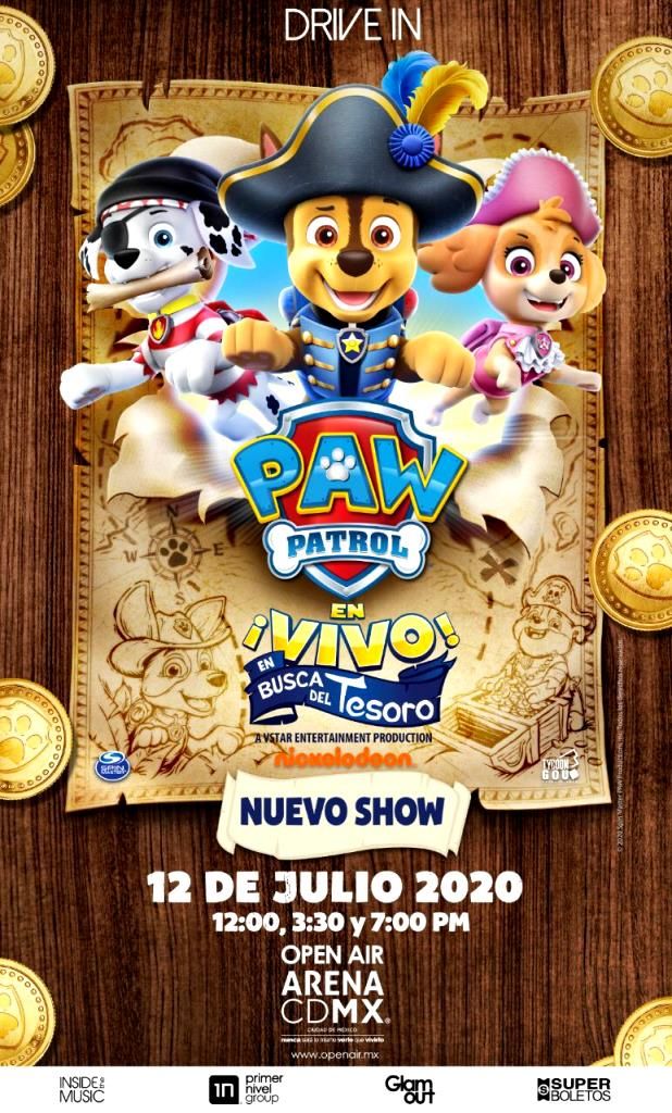 Paw Patrol en Arena Ciudad de México