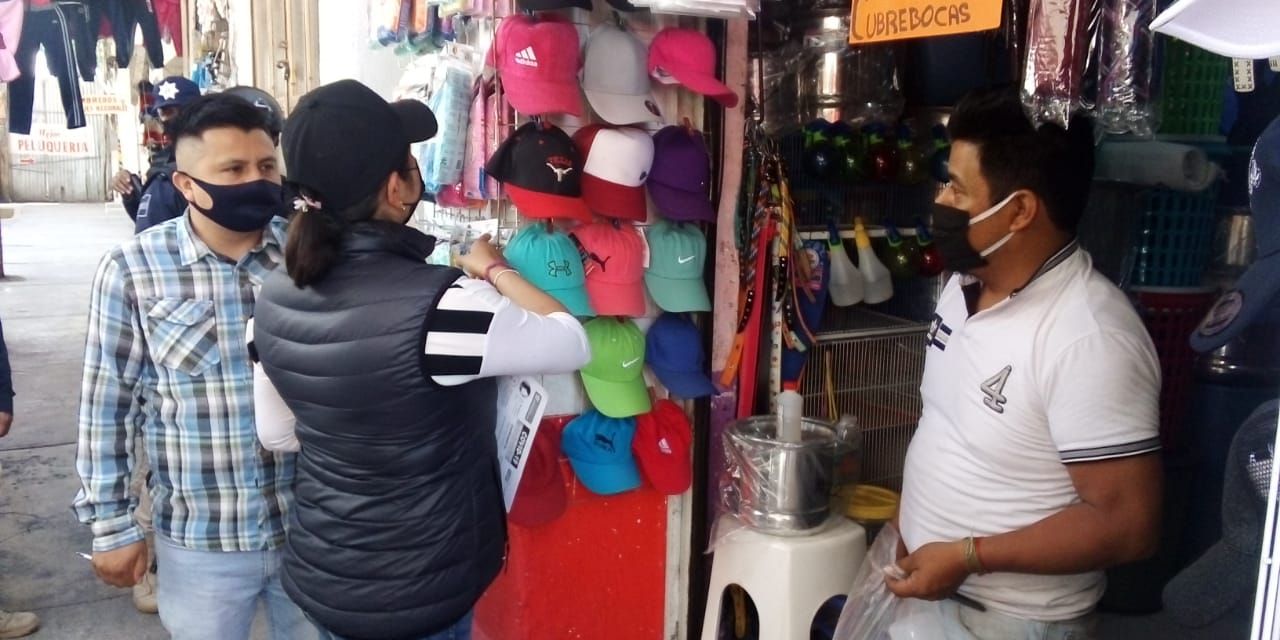 Operativo verifica medidas preventivas contra COVID-19 en Teotihuacán