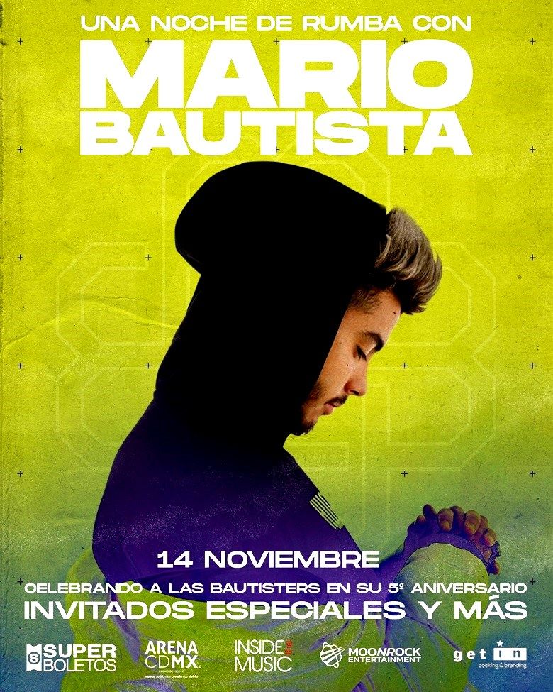 Mario Bautista llega a la Arena CDMX con estrellas invitadas