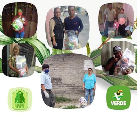 El 13vo regidor del Partido Verde Armando Reyes Regalado continúa recorriendo comunidades de Valle de Chalco: llevando productos básicos de la canasta a familias vulnerables 