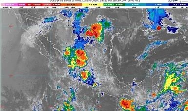 Se pronostican lluvias intensas en Chiapas, Guerrero y Oaxaca, para este jueves