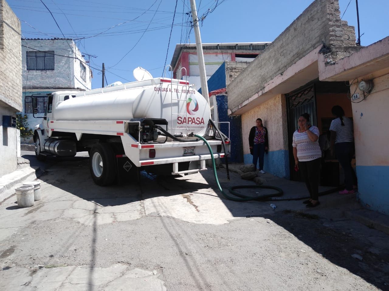 Con pipas  Atizapan distribuirá agua por mantenimiento del Sistema Cutzamala 