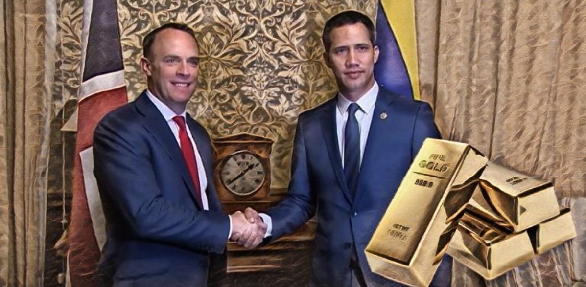 Reconoce Londres a Guaidó para apropiarse del oro de Venezuela