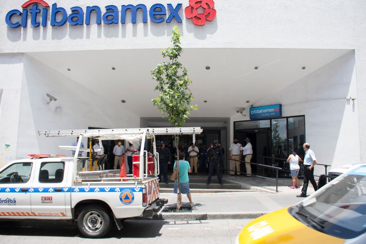 UMPC interveniene instalaciones de CityBanamex a petición de Jurisdicción Sanitaria 