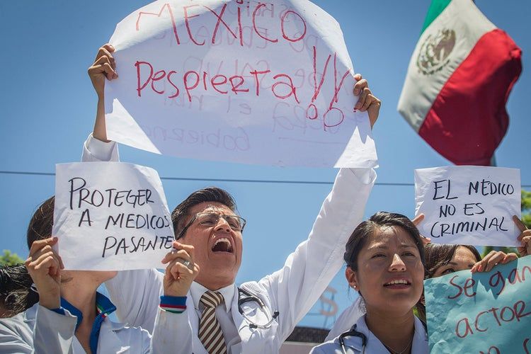 Escabrosa cara de la Salud en México