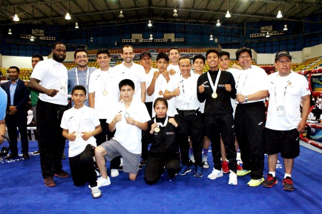 Entrenan boxeadores mexiquenses de manera constante para no perder formación deportiva