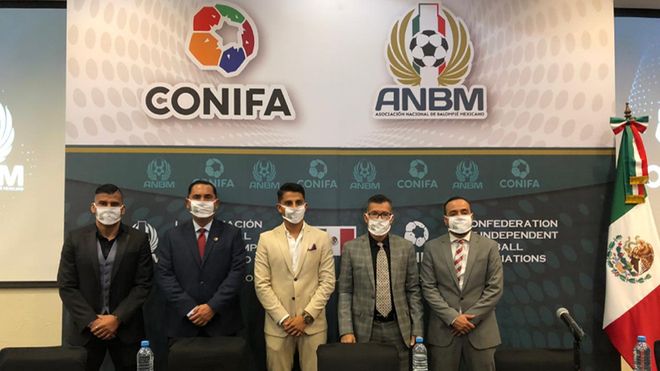 Recibe respaldo internacional de ConlFA, Liga de Balompié Mexicano