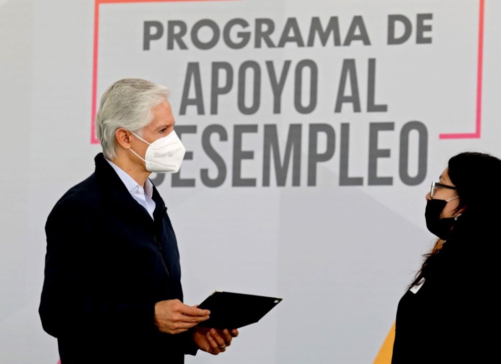 Alfredo del Mazo pone en marcha programa de apoyo al desempleo para impulsar la economía familiar