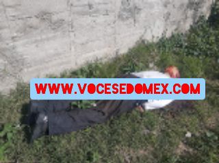 Encuentran hombre muerto en Ixtapaluca 