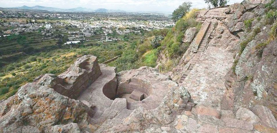 Destruyeron parte del complejo arqueológico de Tezcutzingo en Texcoco Estado de México 