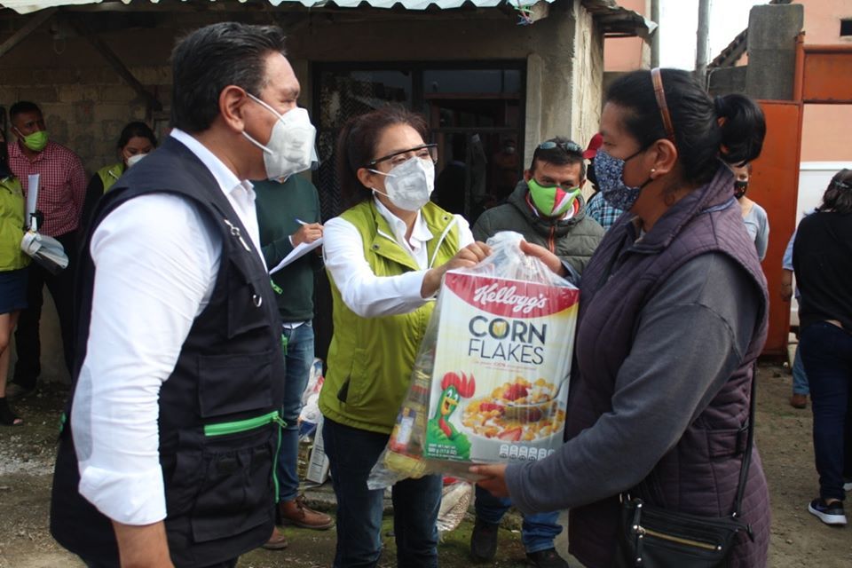 Prolongan y entregan apoyo alimentario en Amecameca