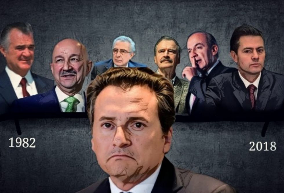 Evidenciará Lozoya telaraña de 6 expresidentes que saquearon Pemex 