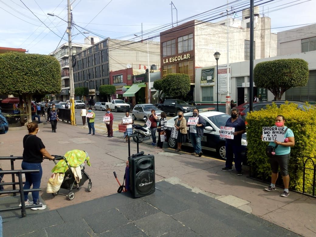 Los texcocanos no reciben apoyos del ayuntamiento por  pandemia