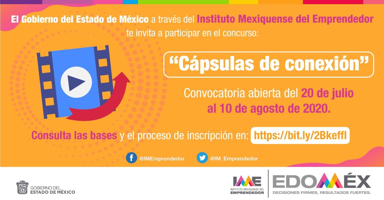 Lanza GEM convocatoria ’cápsulas de conexión’, dirigida a emprendedores mexiquenses 