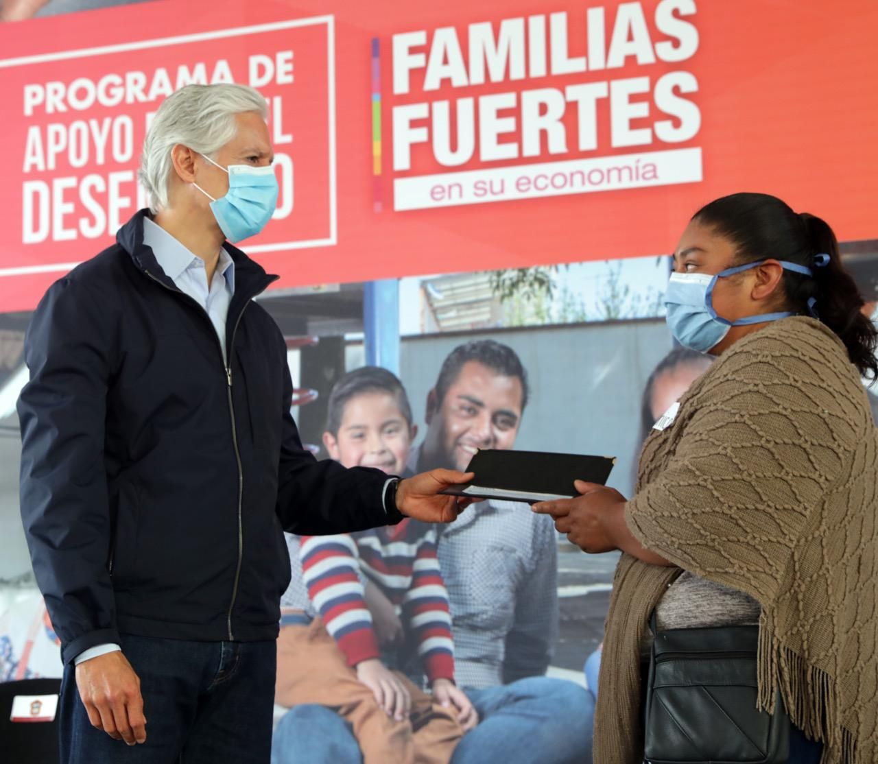 Permite Programa de apoyo para el desempleo reactivar economía familiar afectada por la pandemia: Alfredo del Mazo 