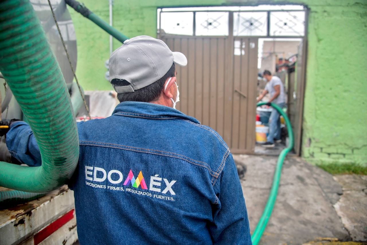 Suministra gobierno del edomex más de 91.4 millones de litros de agua potable con el operativo gratuito covid-19 