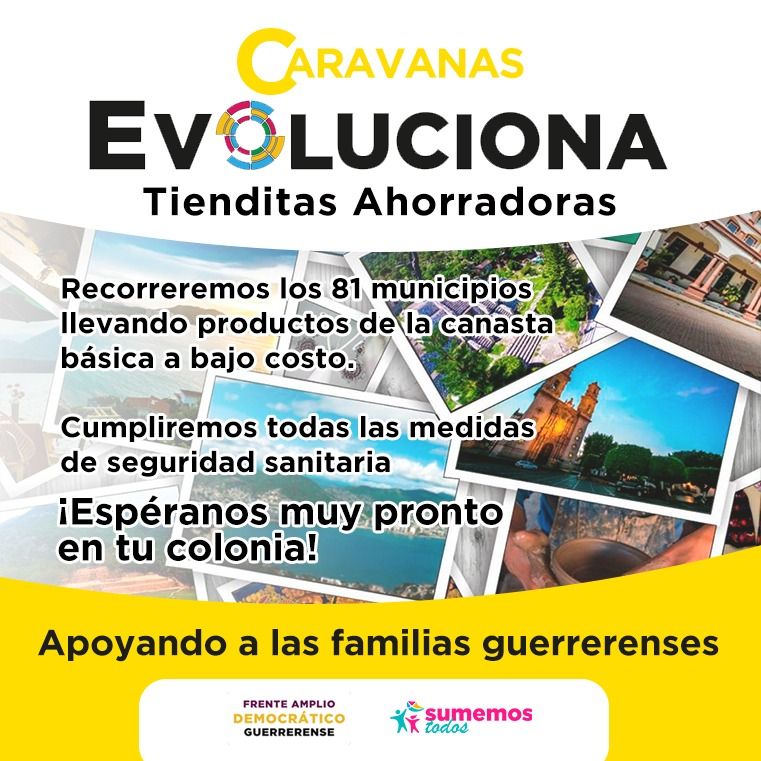 Presenta Evodio las Caravanas Evoluciona; recorrerán los 81 municipios de Guerrero 