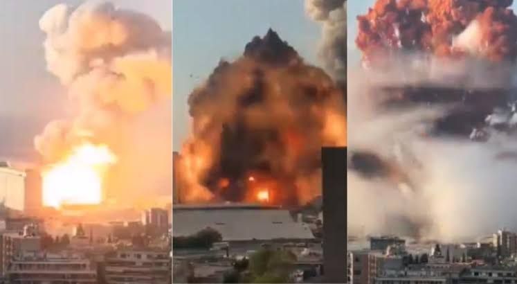 Explosión deja al menos 10 muertos en Beirut, Líbano.
 la explosión ocurrió en una bodega de pirotecnia ubicada cerca de la zona portuaria de Beirut.